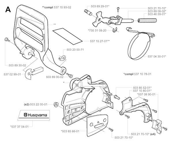 Husqvarna Kettensägen 20041800001 359