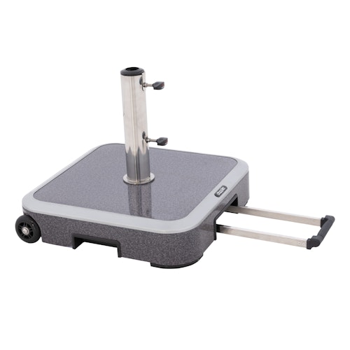 doppler Trolley Sockel EXPERT 50 kg, Beton / Aluminium Granitoptik