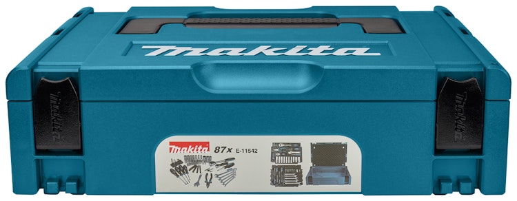 Makita Werkzeug-Set 87-tlg. im MAKPAC Gr.1 E-11542