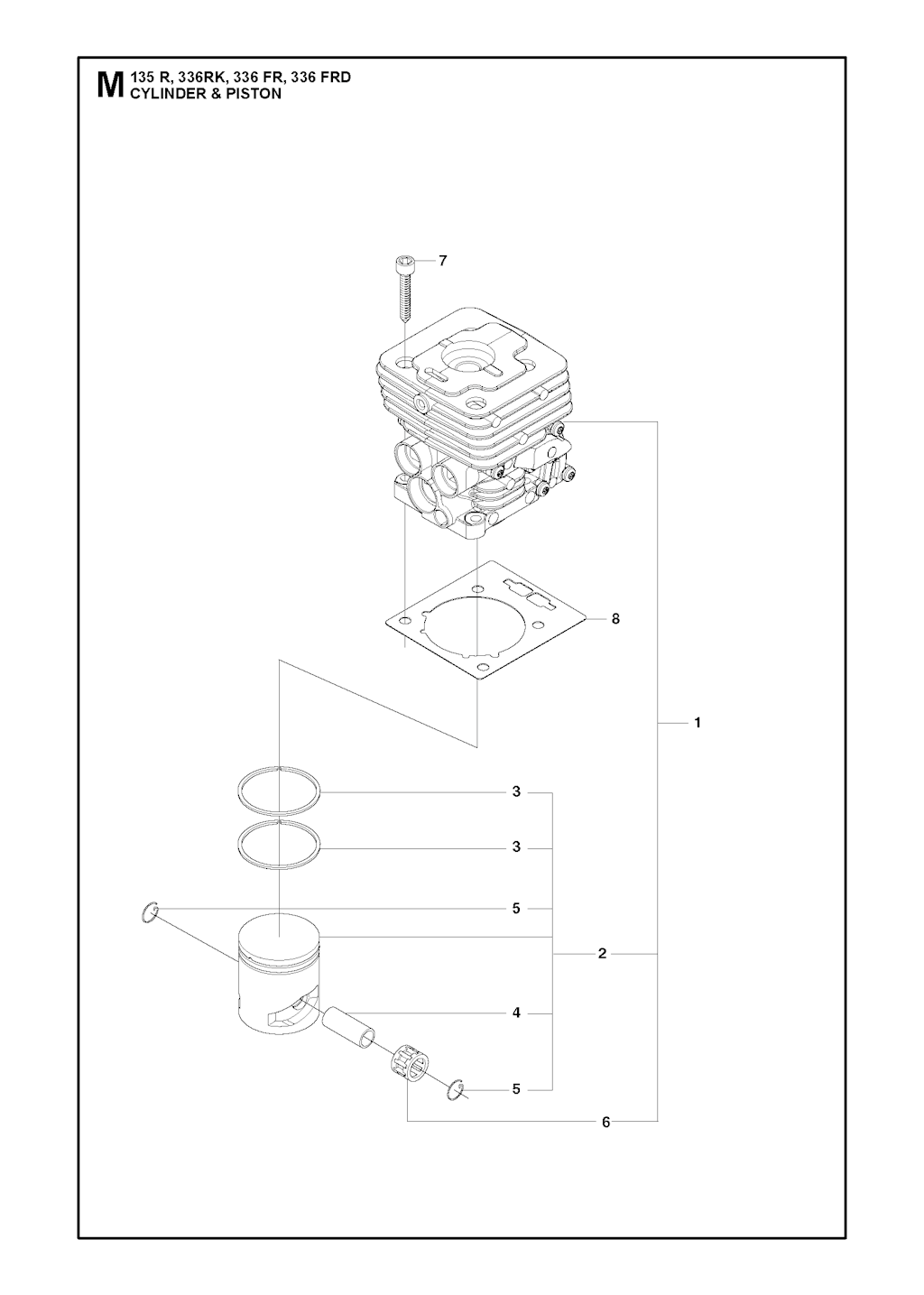 Explosionszeichnung Ersatzteile