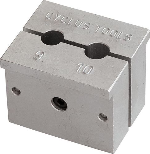 Cyclus Tools Spannkloben für 9 und 10 mm Achsen silber