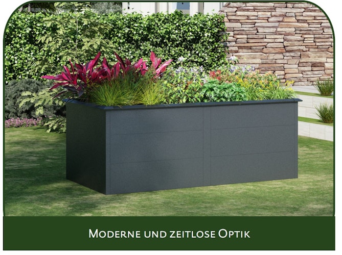 KGT Hochbeet UrbanGrow XL - B 199 x T 99 x H 78 cm