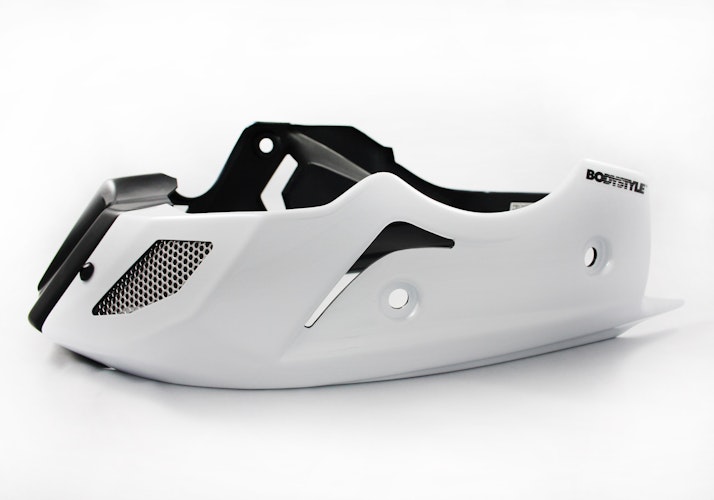 BODYSTYLE Sportsline Bugspoiler ABS Kunststoff weiß für YAMAHA MT-07 