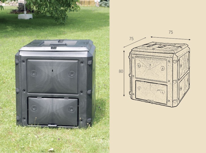 KHW Komposter Bio-Quick Basismodell 420 L