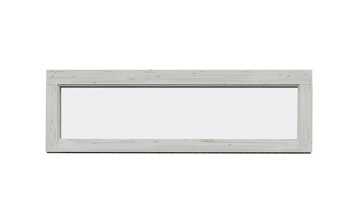 Weka feststehendes Fenster für Gartenhaus Batu 150 x 45 cm