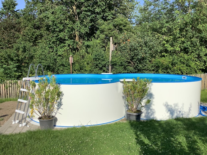 Summer Fun Achtform Aufstellbeckenset Classic 525x320x120cm