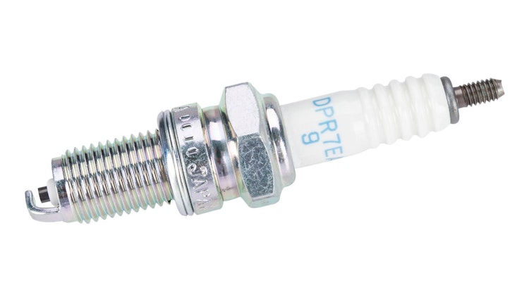 NGK Zündkerze DPR7EA-9, Schlüsselweite 18, Zündkerze Gruppe D, Gewindedurchmesser 12 mm