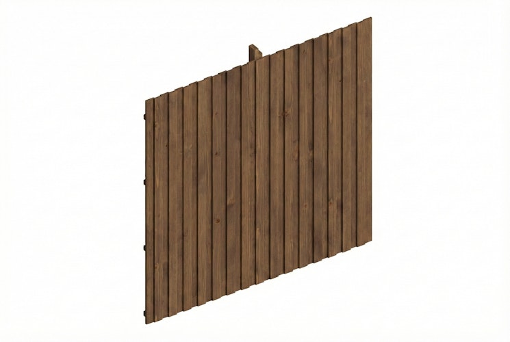 Skan Holz Carport Rückwand - Deckelschalung