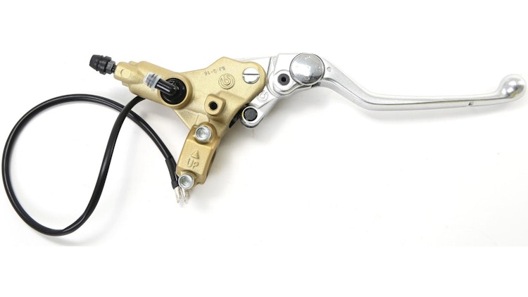 Brembo Hauptbremszylinder Handbremszylinder PSC16 gold, Hebel verstellbar