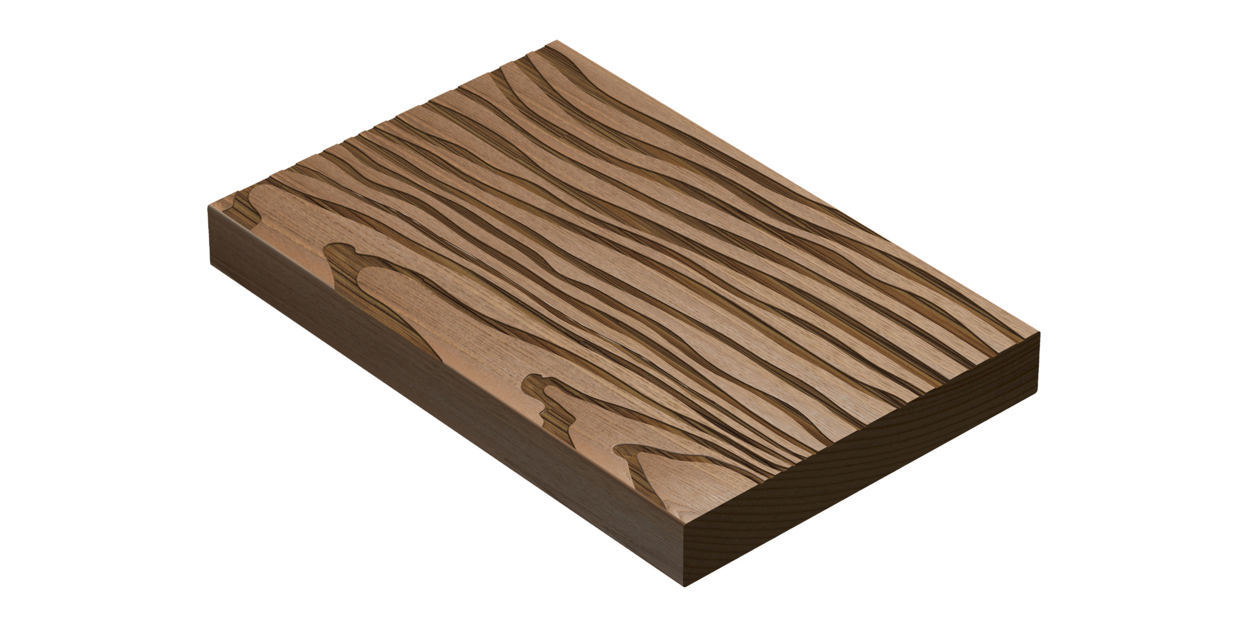 Handmuster OSMO Terrassendiele Thermoholz Esche - gebürstet für SenoFix