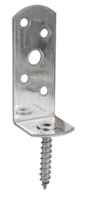 Alberts® Flechtzaunhalter L-Form Edelstahl HxB 115x31,5 mm 