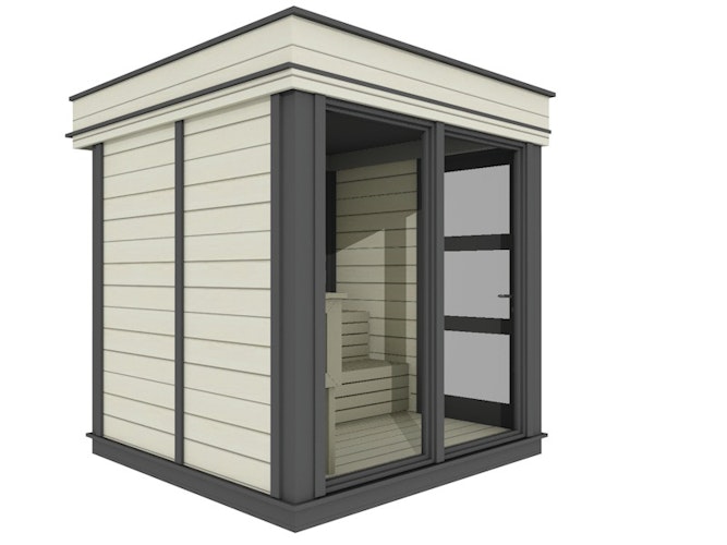 Wolff Finnhaus Saunahaus Paradiso 2x2 (1-Raum)