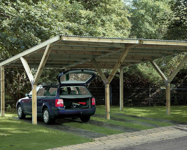 Weka Y-Doppelcarport 612