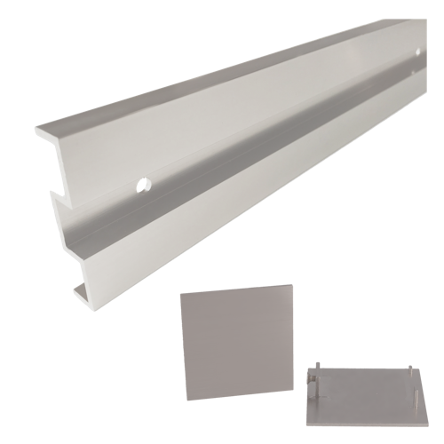 Griffwerk Abstand-Set 120 -Alu EV1 18,5er Distanzpr., verl. Endk. -2000mm