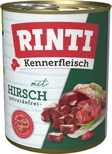 RINTI Kennerfleisch 800g Dose Hundenassfutter