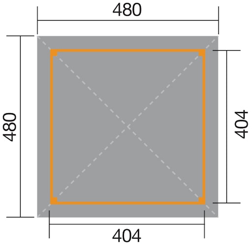 Weka Gartenoase 651 A - Sparset inkl. Schindeln