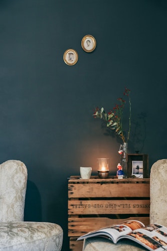 höfats GRAVITY CANDLE Windlicht silber