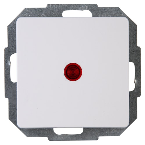 Kopp Kontrollschalter PARIS arktis-weiß, beleuchtet