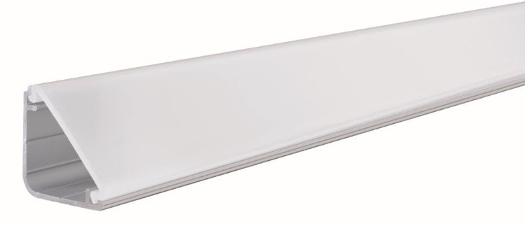 Paulmann LED Strip Profil Delta 1m in Alu/Satin
