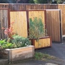 Vorschaubild BambusBASIS Hochbeet mit Sichtschutz Profile Corten