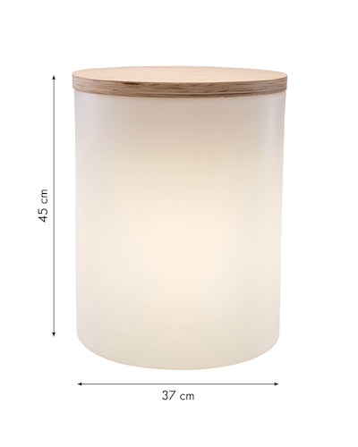 8 seasons design LED-Dekoleuchte Shining Drum (WW)