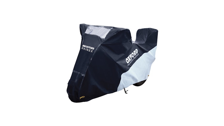 OXFORD Rainex Faltgarage M mit Topcase-Erhöhung