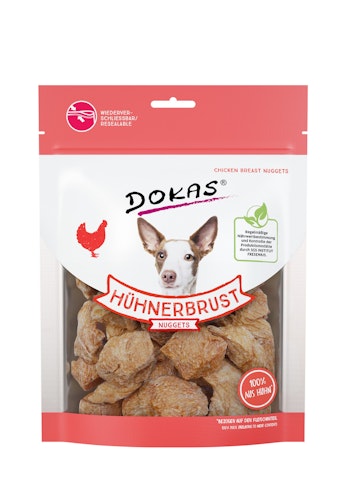 DOKAS Nuggets 110 Gramm Hundesnacks
