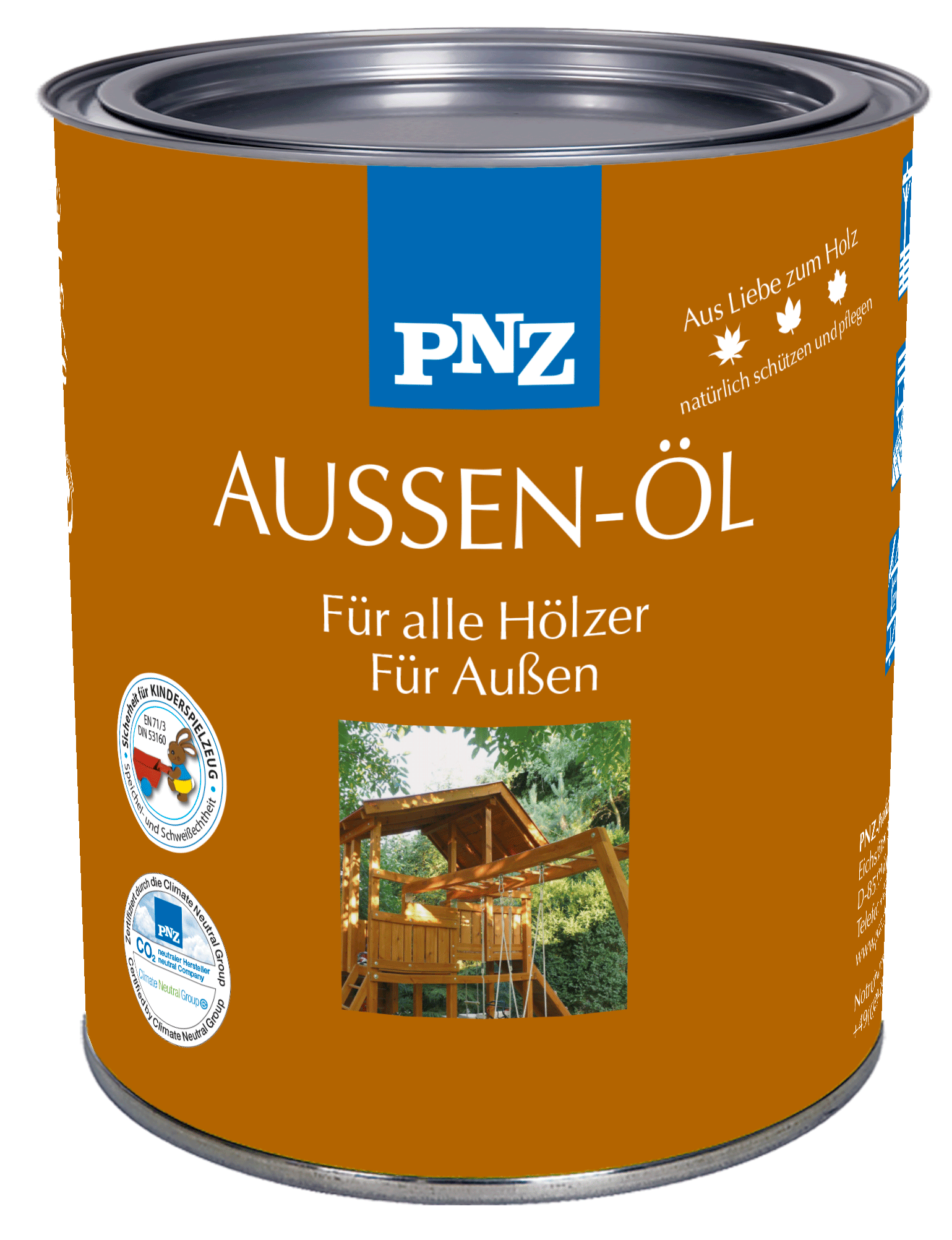 Außen-Öl 