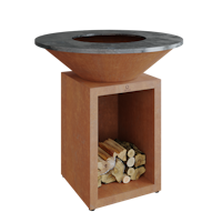 OFYR Plancha Grill Classic Storage Corten 100