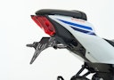 Vorschaubild PROTECH V-SHAPE Kennzeichenhalter Alu & Stahl Schwarz für SUZUKI GSX-R 125, GSX-S 125