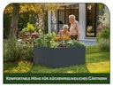 Vorschaubild KGT Hochbeet UrbanGrow L - B 149 x T 74 x H 78 cm