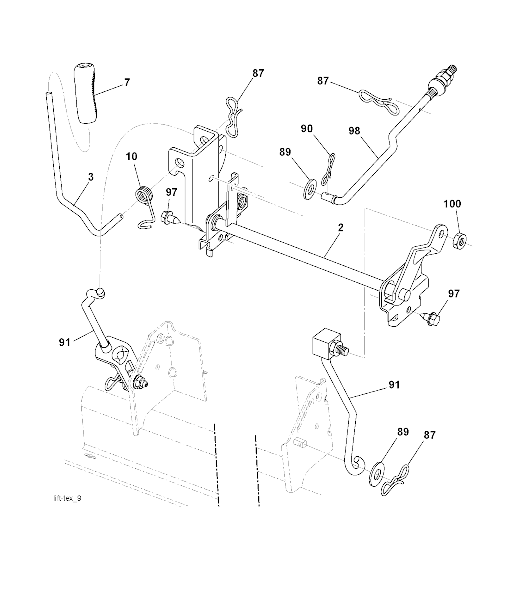 Explosionszeichnung Ersatzteile