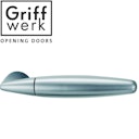 Vorschaubild GRIFFWERK Griffpaar für Schlosskasten VIOLA -Perla Silbermatt