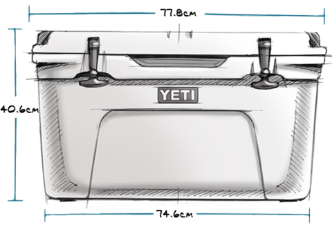 YETI Abmessungen