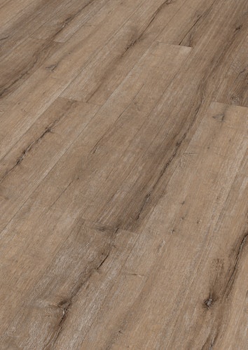 MEISTER Designboden MeisterDesign. flex DL 400 2055 x 216 x 5 mm 7125 Altholzeiche kieselgrau Porensynchron-Struktur