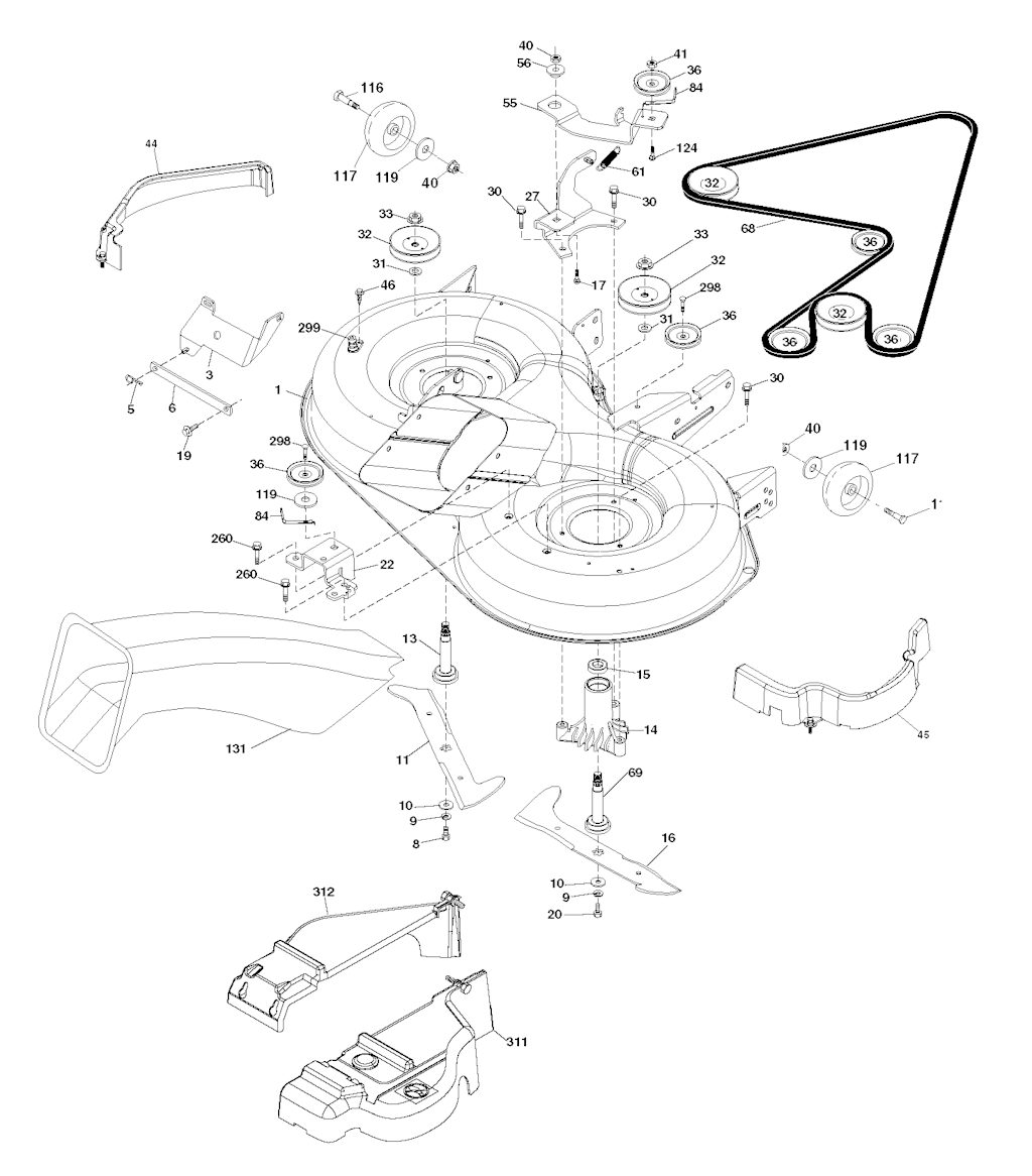 Explosionszeichnung Ersatzteile