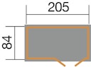Vorschaubild Weka Fahrrad- und Mülltonnenbox 367 - 19 mm