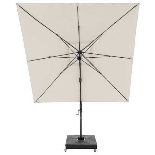 doppler Pendelschirm myZONE 280 x 280, Aluminium Anthrazit / 100 % Polyester 180 g/m²