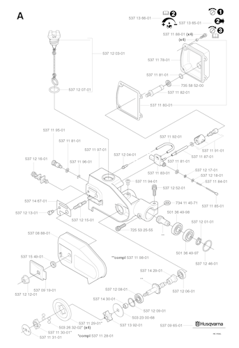 Husqvarna Hochentaster 326P 4 X-SERIES SAW ATTACHMENT, 20021800001-20042399999