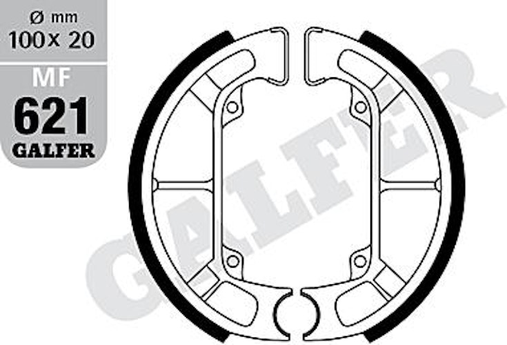 Galfer Bremsbacke MF621
