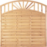 T&J FREIBURG Zaunelement Doppelbogen 180x180/160Zubehörbild