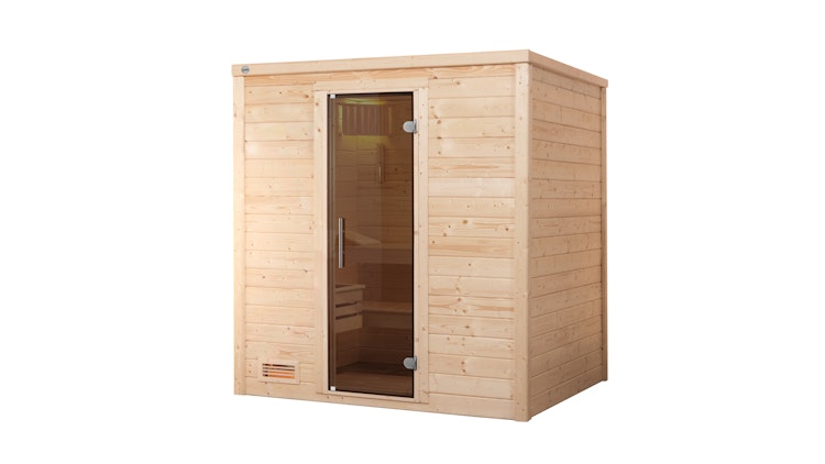 Weka Premium Massivholzsauna Bergen 1 - 45 mm