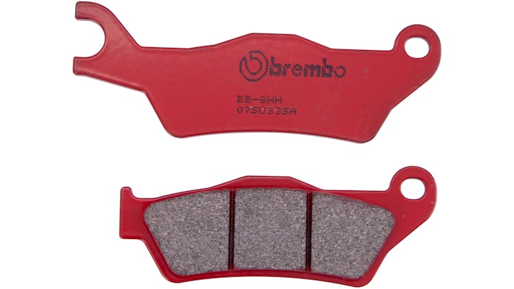 Brembo Bremsbelag Typ SA, Sintermetall mit ABE, Bremsbelag "07SU33"