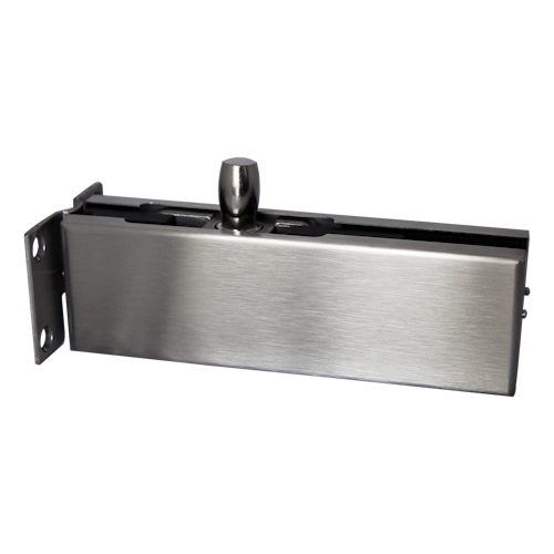 Griffwerk Pivot PT30- Edelstahl matt Eckbeschlag oben inkl. Drehpunkt, 8-12mm