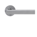 Vorschaubild Griffwerk Türgriff smart2lock 2.0 TRI 134 Schraubtechnik -Edelstahl matt Griffpaar mit Drückerrosetten