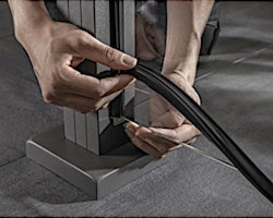 BM Gummidichtung schwarz, 15 lfm