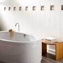 Vorschaubild HANDMUSTER MeisterWerke Dekorpaneele MeisterPaneele. bocado DP 200 Uni weiß glänzend DF 324