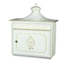 Burg Wächter Briefkasten Bordeaux weiss 1895 W