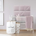 Vorschaubild Mollis Polsterpaneel Rosa  30x30 cm Dreieck