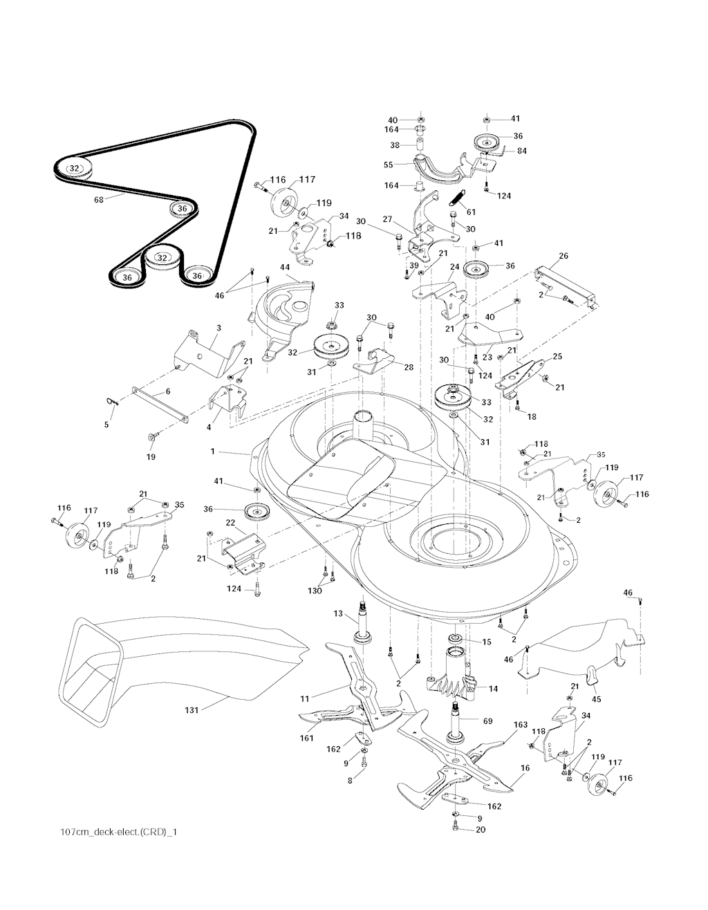 Explosionszeichnung Ersatzteile